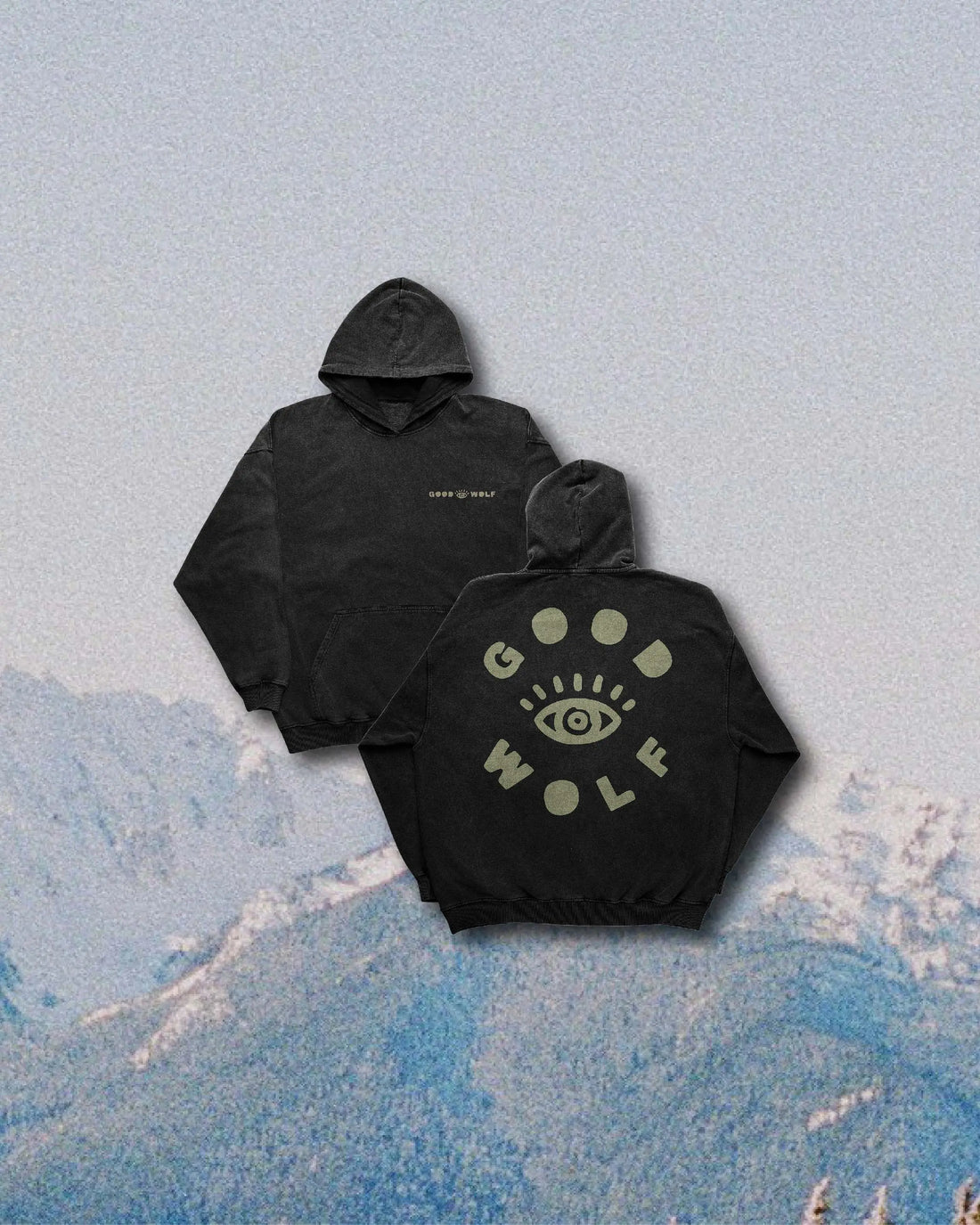 Good Wolf Pullover Hoodie – Cozy Streetwear Essential Good Wolf