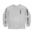 Good Wolf Happy Meal Heather Grey Long-Sleeve - Ultra-soft cotton/poly blend long sleeve, perfect for layering or casual wear, designed for warmth and comfort without bulk