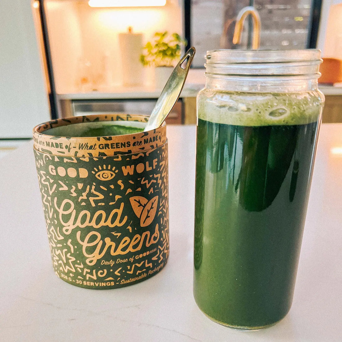 Good Greens Superfood Powder – Organic & Vegan Energy Boost | Good Wolf - Good Wolf