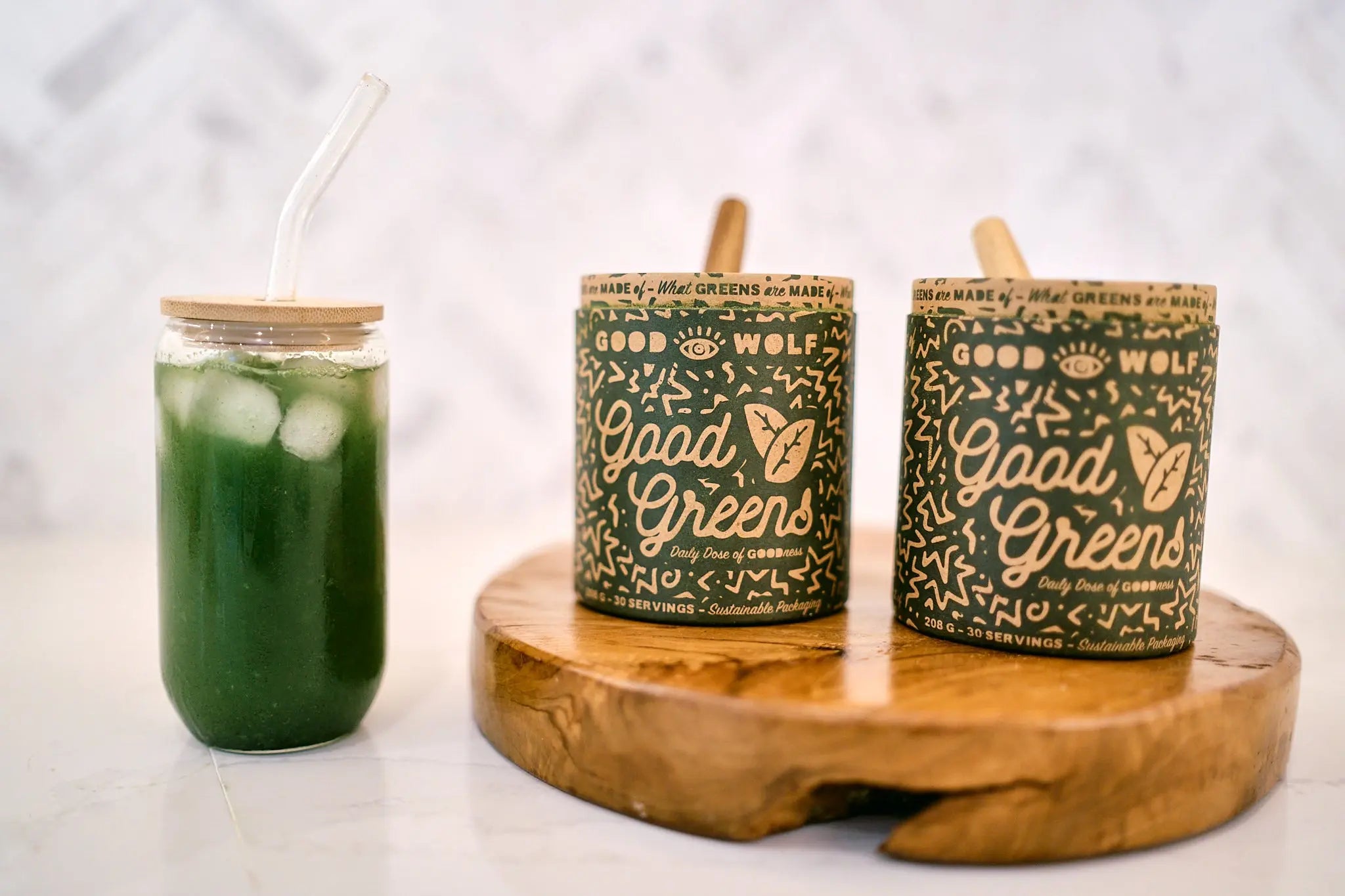 Good Greens Superfood Powder – Organic &amp; Vegan Energy Boost | Good Wolf Good Wolf