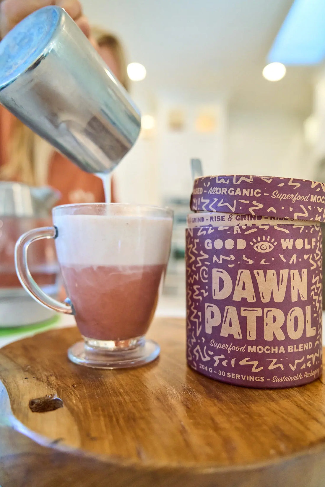 Dawn Patrol – Superfood Mushroom Cacao Blend | Good Wolf Good Wolf