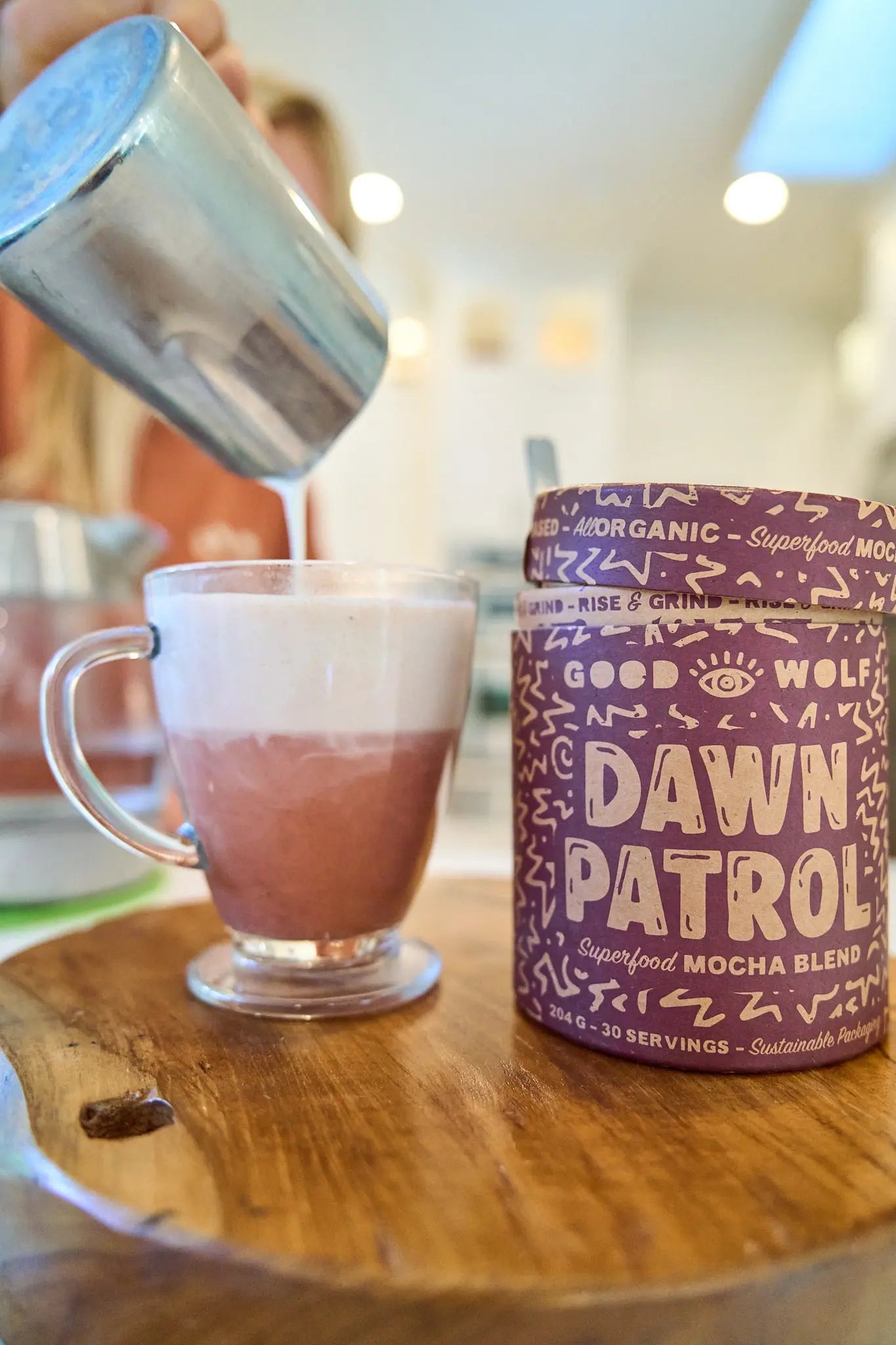 Dawn Patrol – Superfood Mushroom Cacao Blend | Good Wolf Good Wolf