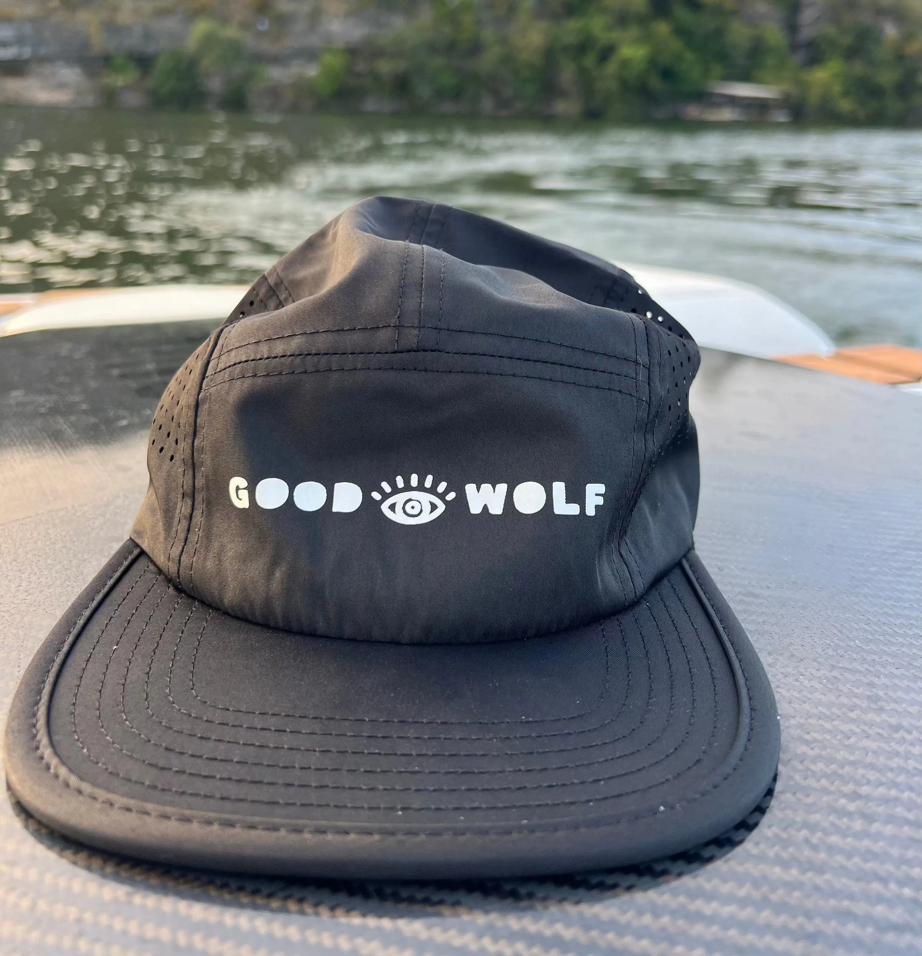 Good Wolf Black Performance Hat Good Wolf