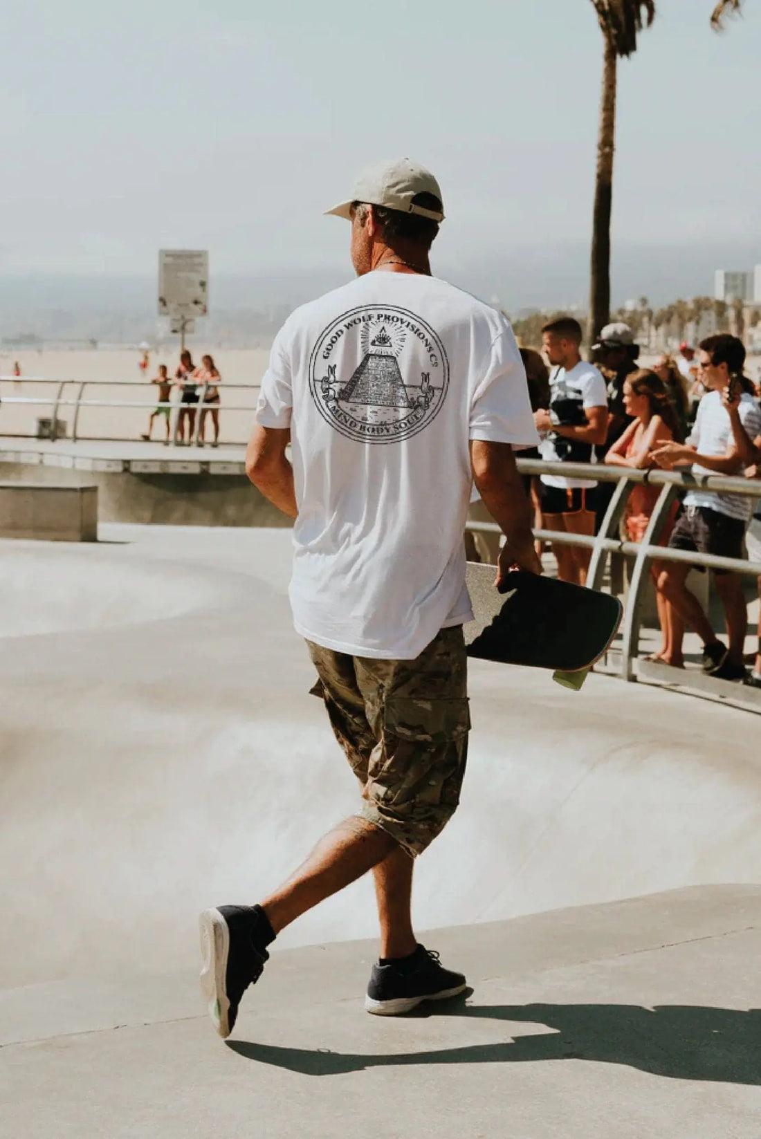 Good Wolf Eye-lluminati Crew Tee - Bold design with a unique eye graphic, crafted from soft, comfortable fabric for everyday wear and effortless style.