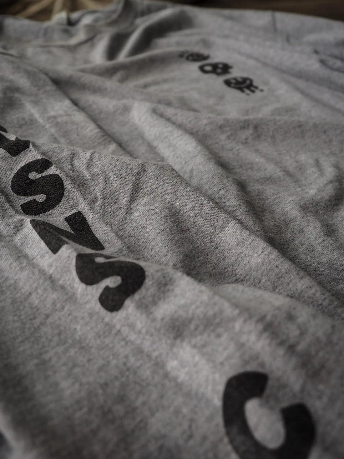 Good Wolf Happy Meal Heather Grey Long-Sleeve - Cozy and versatile long sleeve tee in heather grey, made from a soft cotton/poly blend for all-day comfort in cooler weather